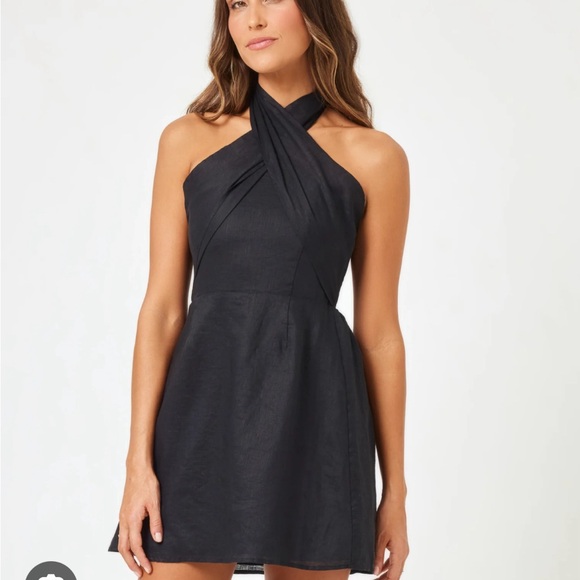 LSPACE Linen Under the Sun Dress - Picture 3 of 7